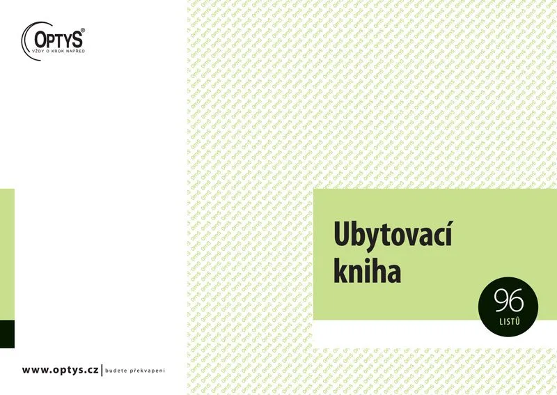 Termék főképe Ubytovací kniha A4 1272