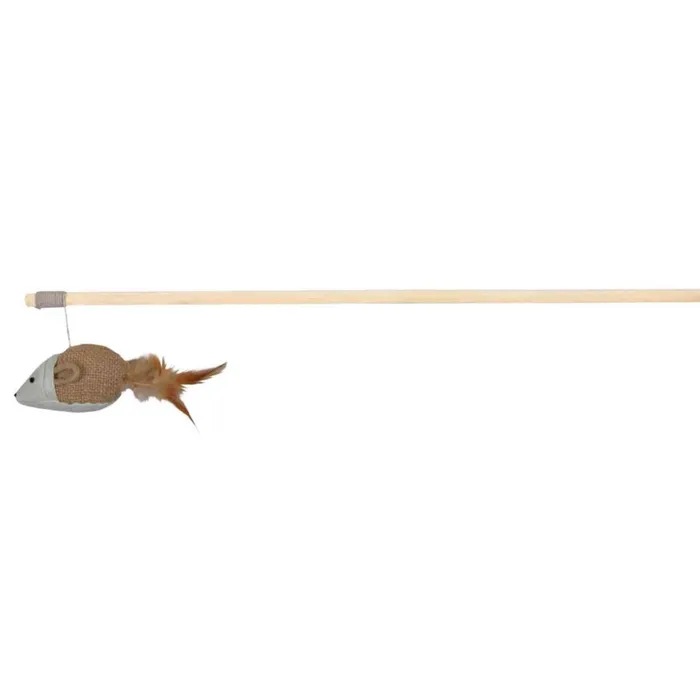 Termék főképe Udice s hračkou myš s peřím 50 cm