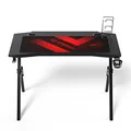 ULTRADESK játékasztal ACTION V2, 110x59 cm, 75 cm, XXL egérpaddal, tartóval
