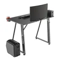 Következő termékkép ULTRADESK játékasztal ENTER V2, 100x60 cm, 75 cm, fejhallgató és italtartóval, kompakt