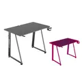 Következő termékkép ULTRADESK játékasztal ENTER V2, 100x60 cm, 75 cm, fejhallgató és italtartóval, kompakt