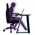 Következő termékkép ULTRADESK játékasztal ENTER V2, 100x60 cm, 75 cm, fejhallgató és italtartóval, kompakt