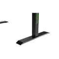ULTRADESK játékasztal FORCE - zöld, 166x70 cm, 76,5 cm, XXL egérpaddal, tartóval