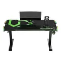 Következő termékkép ULTRADESK játékasztal FORCE - zöld, 166x70 cm, 76,5 cm, XXL egérpaddal, tartóval