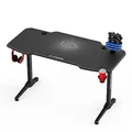 ULTRADESK játékasztal FRAG - GRAPHITE, 140x66 cm, 76 cm, XXL egérpaddal, ultraddal