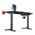 ULTRADESK játékasztal FRAG - PIROS, 140x66 cm, 76 cm, XXL egérpaddal, Ultradesk B-vel
