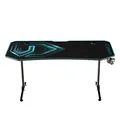 ULTRADESK Játékasztal FRAG XXL BLUE, 160 x 75 cm, 75 cm, ital és fejhallgató tartó, állvány