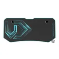 ULTRADESK Játékasztal FRAG XXL BLUE, 160 x 75 cm, 75 cm, ital és fejhallgató tartó, állvány