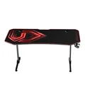 ULTRADESK Játékasztal FRAG XXL RED, 160 x 75 cm, 75 cm, ital- és fejhallgató tartó, B állvány