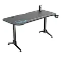 ULTRADESK játékasztal GRAND BLUE, 160x70 cm, 70-80 cm, 3 magassági szint, alatta XXL szőnyeg