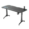 ULTRADESK játékasztal GRAND BLUE, 160x70 cm, 70-80 cm, 3 magassági szint, alatta XXL szőnyeg