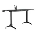 ULTRADESK játékasztal GRAND BLUE, 160x70 cm, 70-80 cm, 3 magassági szint, alatta XXL szőnyeg
