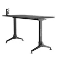 ULTRADESK játékasztal GRAND WHITE, 160x70 cm, 70-80 cm, 3 magassági szint, XXL szőnyeggel