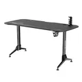 ULTRADESK játékasztal GRAND WHITE, 160x70 cm, 70-80 cm, 3 magassági szint, XXL szőnyeggel
