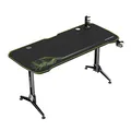 ULTRADESK játékasztal GRAND YELLOW-GREEN, 160x70 cm, 70-80 cm, 3 magassági szint, XXL talppal
