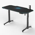 ULTRADESK játékasztal LEVEL BLUE, 140x70cm, 72-124cm, elektromosan állítható magasságú, XXL-el