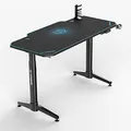 ULTRADESK játékasztal LEVEL BLUE, 140x70cm, 72-124cm, elektromosan állítható magasságú, XXL-el