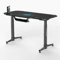 ULTRADESK játékasztal LEVEL BLUE, 140x70cm, 72-124cm, elektromosan állítható magasságú, XXL-el