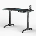 ULTRADESK játékasztal LEVEL BLUE, 140x70cm, 72-124cm, elektromosan állítható magasságú, XXL-el