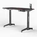 ULTRADESK játékasztal LEVEL RED, 140x70cm, 72-124cm, elektromosan állítható magasságú, XXL-el
