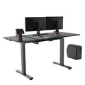 Következő termékkép ULTRADESK játékasztal LEVEL V2, 140x68cm, 72-117cm, elektromosan állítható magasságú, XXL p-vel