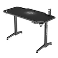 ULTRADESK játékasztal LEVEL WHITE, 140x70cm, 72-124cm, elektromosan állítható magasságú, XX