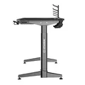 ULTRADESK játékasztal LEVEL WHITE, 140x70cm, 72-124cm, elektromosan állítható magasságú, XX