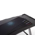 ULTRADESK RACER játékasztal, 120X64 cm, 77 cm, RGB háttérvilágítás, 4 db XXL egérpaddal