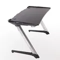 ULTRADESK RACER játékasztal, 120X64 cm, 77 cm, RGB háttérvilágítás, 4 db XXL egérpaddal