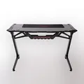 ULTRADESK RACER játékasztal, 120X64 cm, 77 cm, RGB háttérvilágítás, 4 db XXL egérpaddal