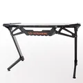 ULTRADESK RACER játékasztal, 120X64 cm, 77 cm, RGB háttérvilágítás, 4 db XXL egérpaddal