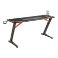 ULTRADESK SPACE XXL WHITE játékasztal, 154x61 cm, 78 cm, RGB megvilágítás érintőképernyővel
