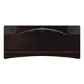 ULTRADESK játékasztal Ultradesk CRUISER RED, 160x70 cm, 66-82 cm, fejhallgató tartó, 3 lyuk