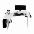 Következő termékkép ULTRADESK WINGER játékasztal - fehér, 111x155x60 cm, 75-122 cm, elektromos magasságállítás