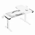 Következő termékkép ULTRADESK WINGER játékasztal - fehér, 111x155x60 cm, 75-122 cm, elektromos magasságállítás