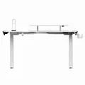 Következő termékkép ULTRADESK WINGER játékasztal - fehér, 111x155x60 cm, 75-122 cm, elektromos magasságállítás