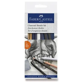 Faber-Castell Goldfaber szén vázlatkészítő készlet 7 darabos