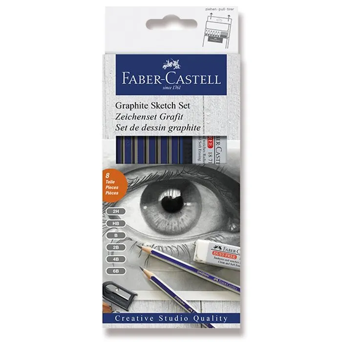 Termék főképe Umělecká sada Faber-Castell Goldfaber Graphite Sketch sada 8 ks