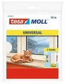 Univerzális habszivacs tömítés ablakokhoz és ajtókhoz „tesamoll® 5545”, fehér, 15 mm x 10 m, TESA