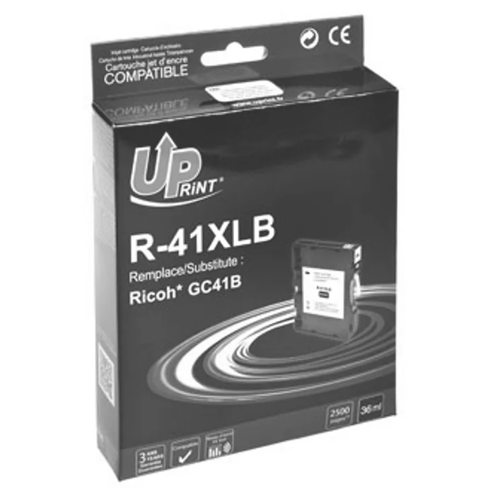 Termék főképe UPrint kompatibilní gelová náplň s 405761, black, 2500str., R-41XLB, pro Ricoh AFICIO SG