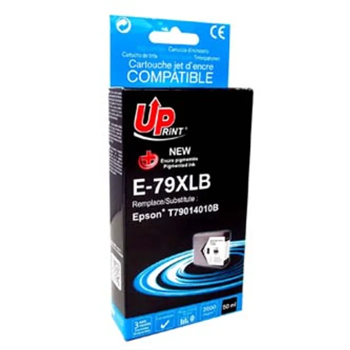 Termék főképe UPrint kompatibilní ink C13T79014010, s C13T79014010, 79XL, XL, black, 2600str., 50ml, E-
