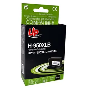 UPrint kompatibilis tinta CN045AE, CN045AE, HP 950XL, fekete, 2500 oldal, 80 ml, H-950XL-B, p