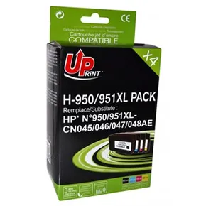 UPrint kompatibilis tinta CN045AE, CN045AE, HP 950XL/951XL, 1xblack/1xcyan/1xmagenta/1xye