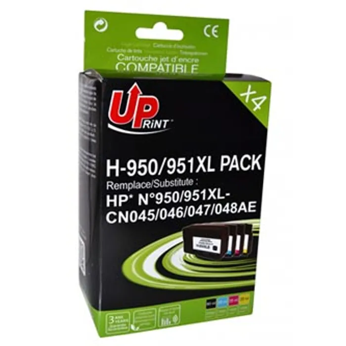 Termék főképe UPrint kompatibilní ink CN045AE, s CN045AE, HP 950XL/951XL, 1xblack/1xcyan/1xmagenta/1xye