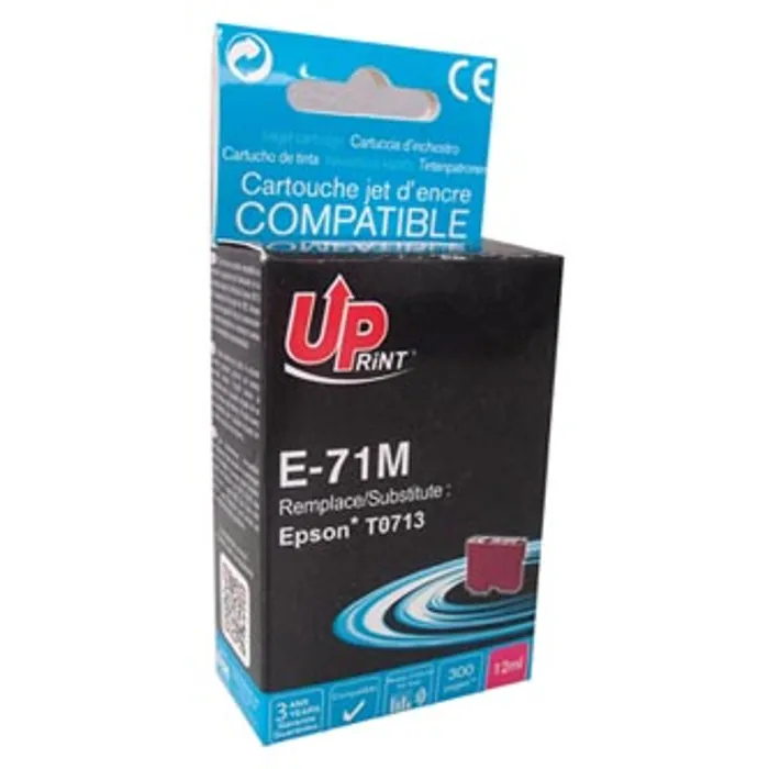 Termék főképe UPrint kompatibilní ink s C13T07134011, magenta, 11ml, E-71M, pro Epson D78, DX4000, DX40