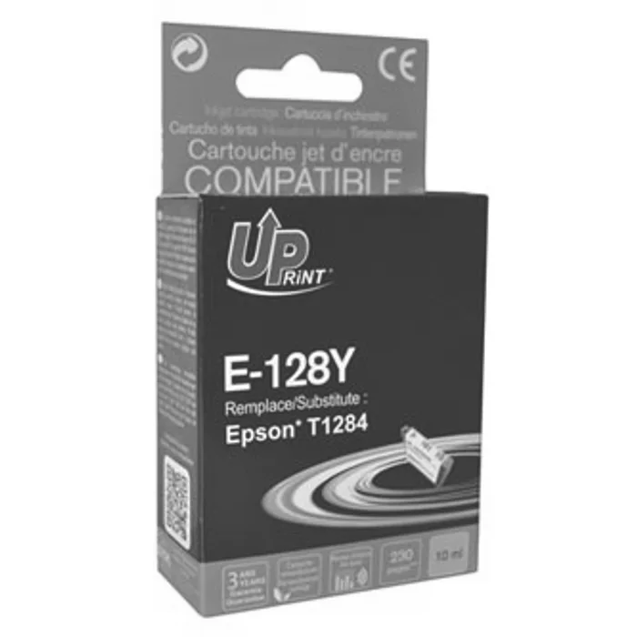 Termék főképe UPrint kompatibilní ink s C13T12844011, yellow, 230str., 5ml, E-128YE, pro Epson Stylus S