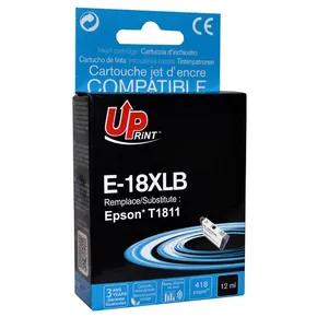 UPrint kompatibilis tinta C13T18114010, 18XL, fekete, 470 oldal, 15 ml, E-18XLB, Epson Exhez