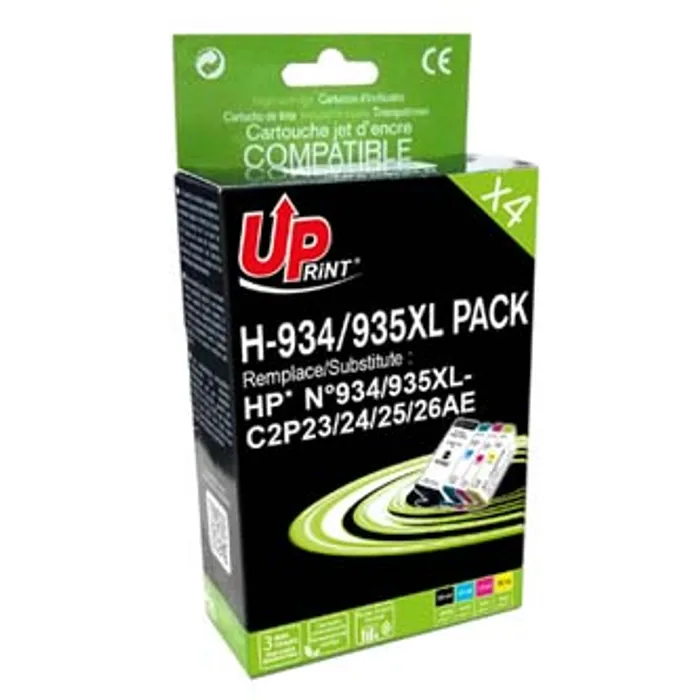 Termék főképe UPrint kompatibilní ink s C2P23AE, CP24AE, CP25AE, CP26AE, HP 934XL, HP 935XL, black, cya