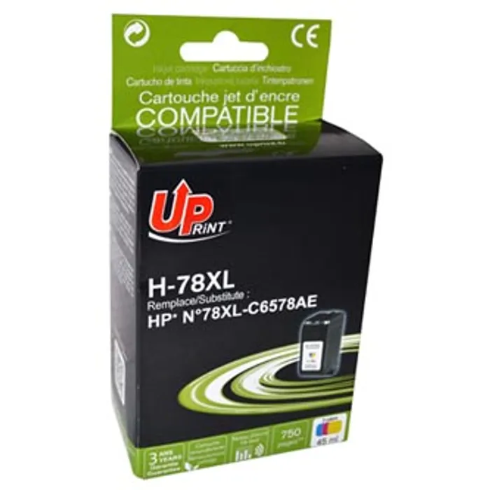 Termék főképe UPrint kompatibilní ink s C6578AE, HP 78, color, 45ml, H-78CL, pro HP DeskJet 970Cxi, 940