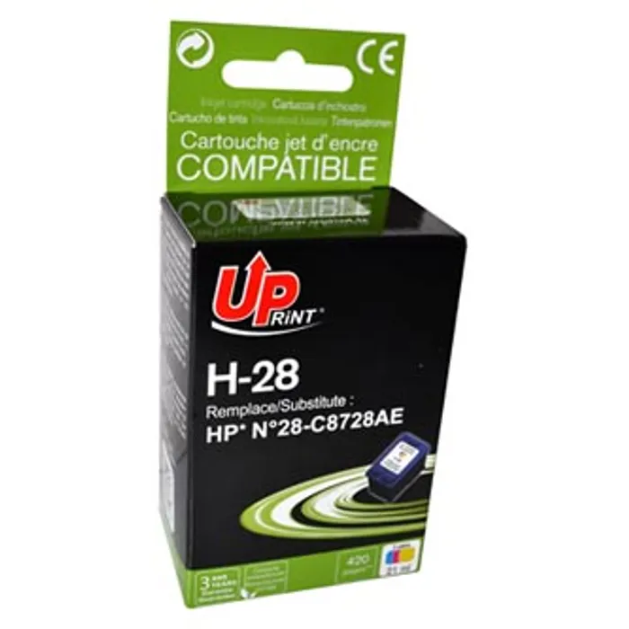 Termék főképe UPrint kompatibilní ink s C8728AE, color, 21ml, H-28CL, pro HP DeskJet 3420, 3325, 3550,